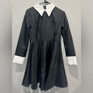The Addams Family Wednesday Halloween Costume For kids
